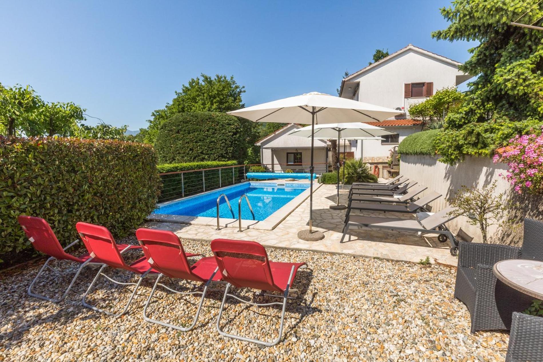 Apartments Dorijan With Pool マトゥリ エクステリア 写真